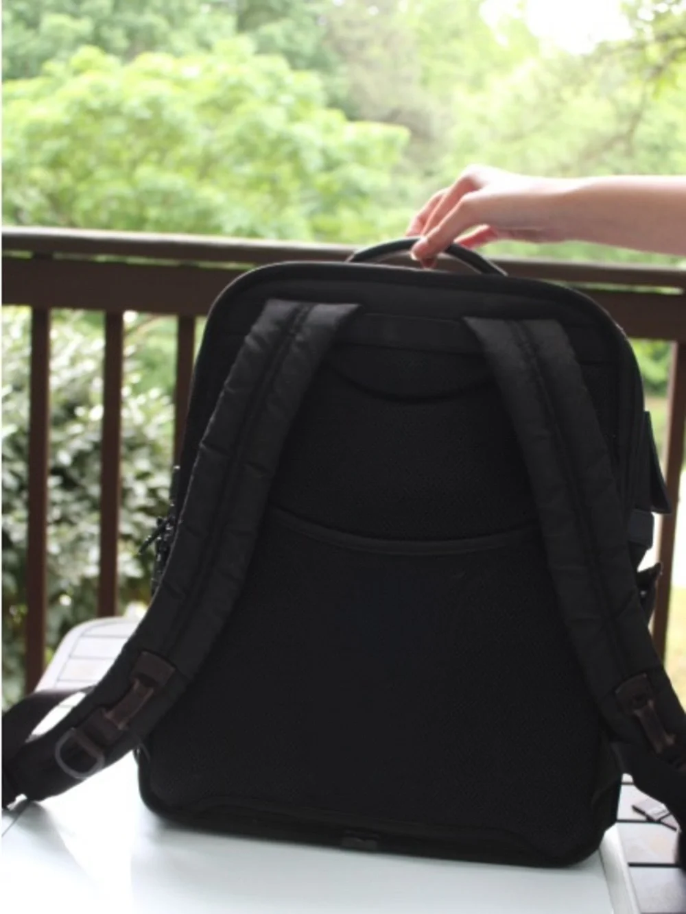 Tumi Alpha solutions brief backpack